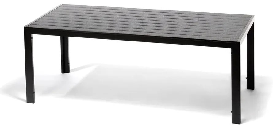 Joanna szürke 6 személyes kerti étkezőszett székekkel és Viking asztallal, 90 x 205 cm - Bonami Selection