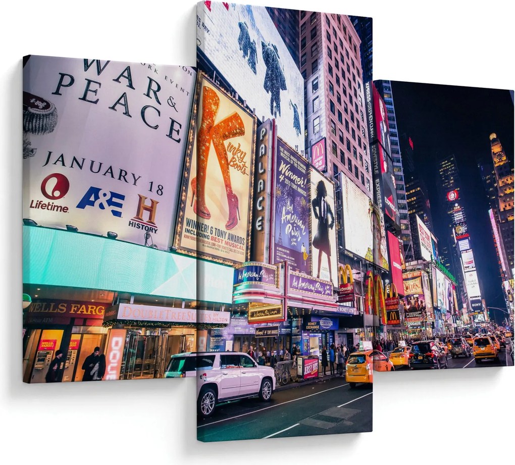 Kép - New York Theater District (90x60 cm)