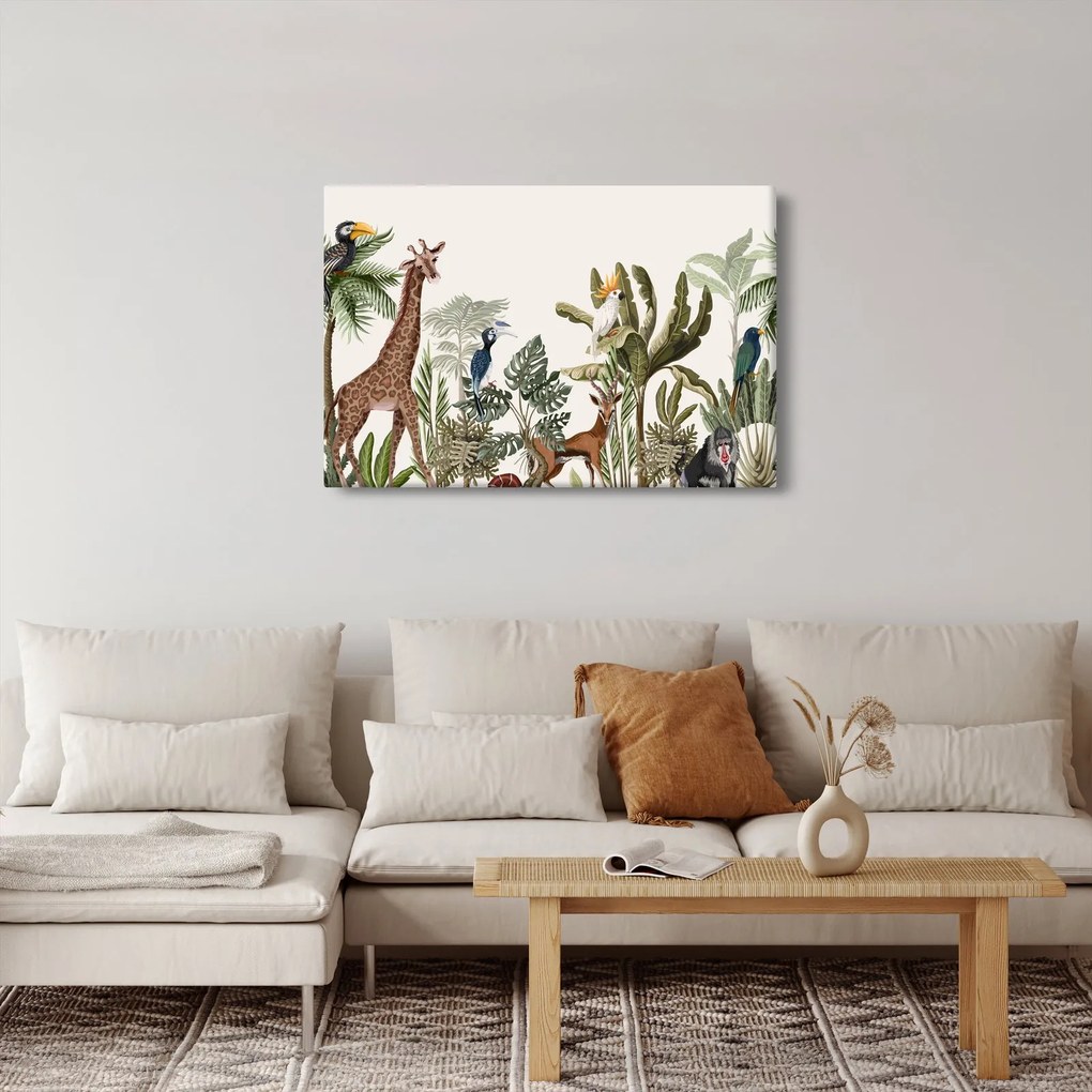 Kép - Afrika lakói (90x60 cm)