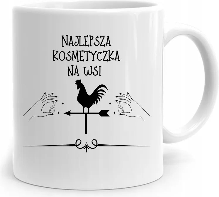 Bögre Ajándék Kozmetikusnak Vidéken A Legjobb fotónyomtatással