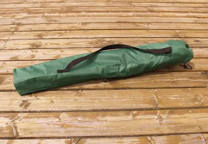 DIVERO Kempingszék szett 2 db zöld 120 kg