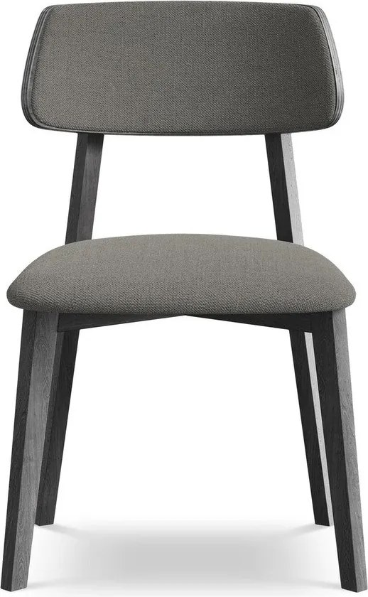 Szürke tömörfa étkezőszék Niu – Makamii