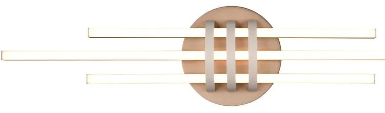 Bronzszínű LED mennyezeti lámpa 18x81 cm Cinto – Trio