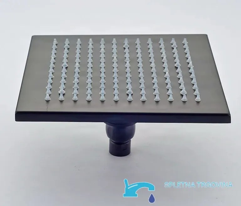 Zuhanyrendszer EYN PT50089 falba süllyesztett kivitelben, LED-világítással, több színváltozatban — Króm — 30 cm