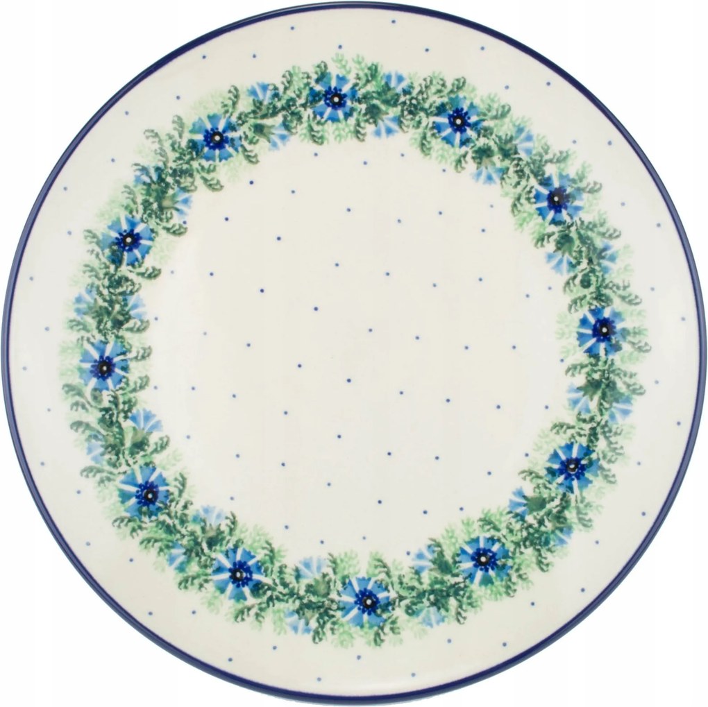 Ebédlő tányér 25cm Ceramika Artystyczna Bolesławiec