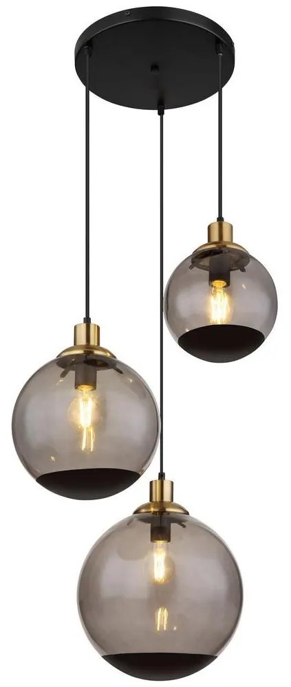 Globo 15860-3H - Csillár zsinóron POTTER 3xE27/40W/230V