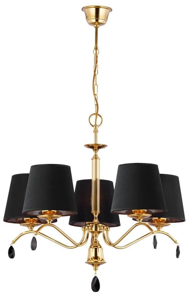 Jupiter 1795 - EG5 - Csillár láncon EDIGA 5xE27/60W/230V