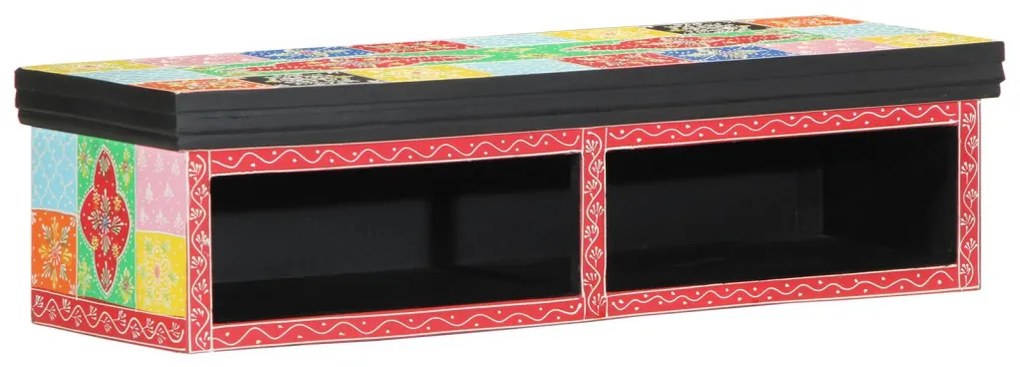 Fali TV Szekrény Többszínű 80x30x22 cm Műnyag