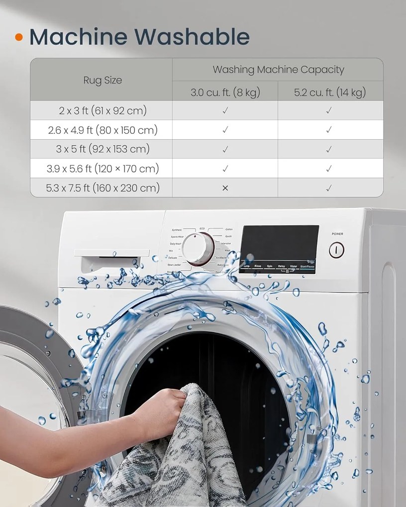 Csúszásmentes szőnyeg 80 x 150 cm, szürke