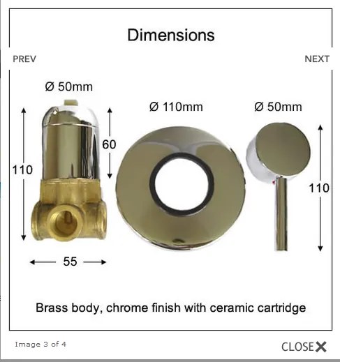 MIX 4000 bidé zuhany csaptelep