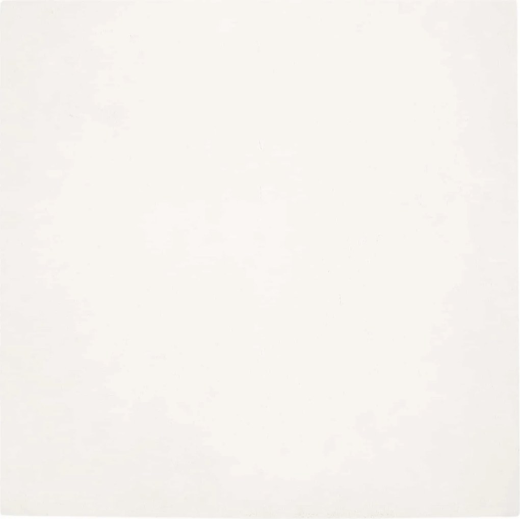 vidaXL Csúszásgátló Műnyúl Szőnyeg Olite Krém 120 x 120 cm Poliészter