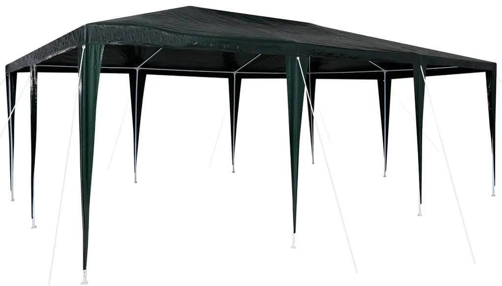 Parti sátor Zöld 6x4 m PE