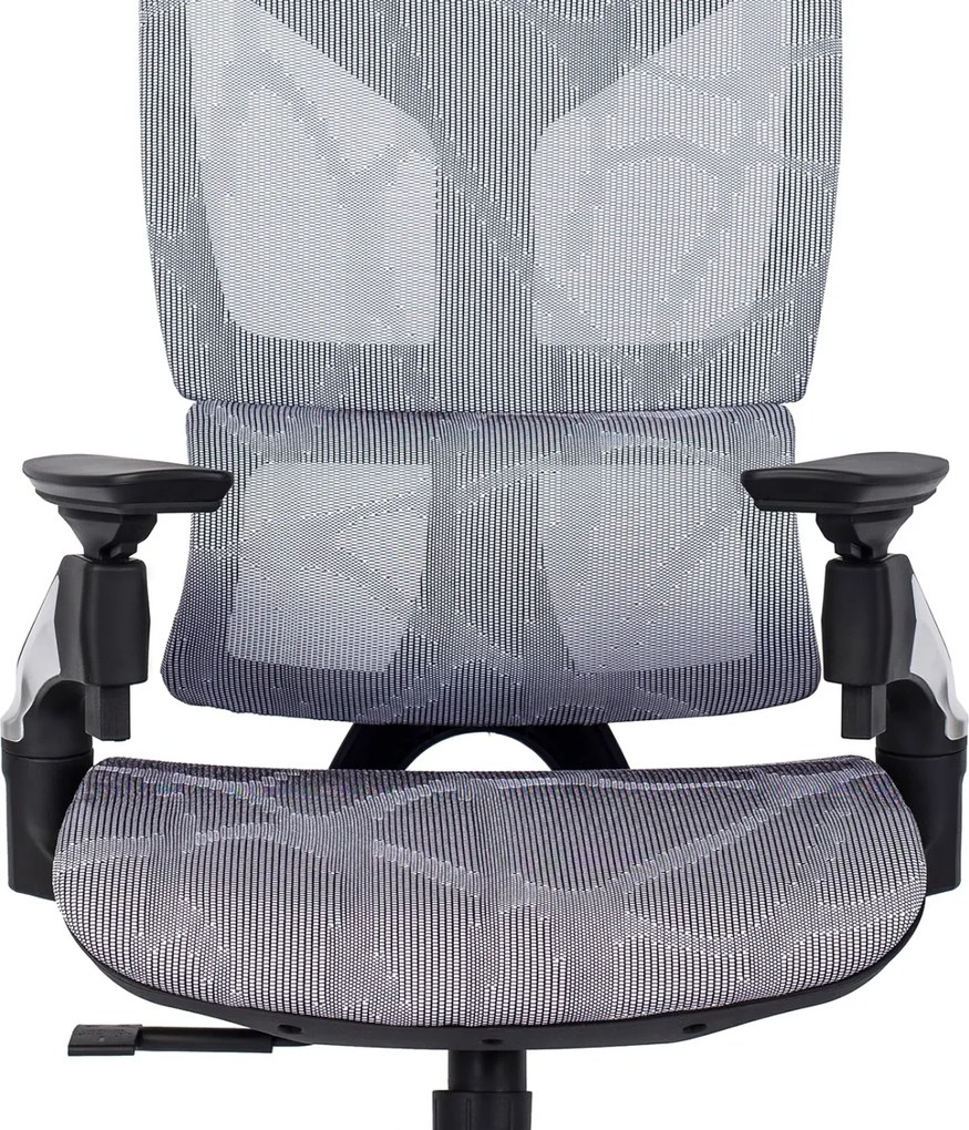 Forgószék ergonomikus kialakítással, szürke színben. MARTIN