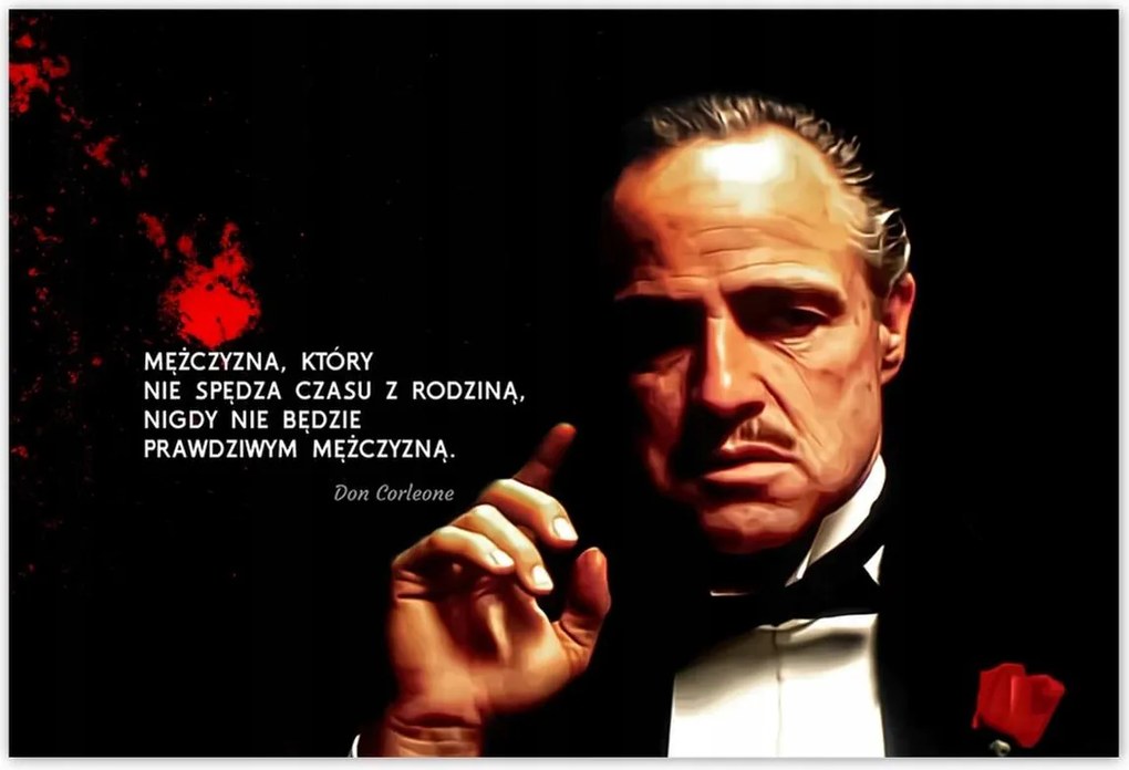 Poszterek 155x105 Don Vito Corleone God Fat