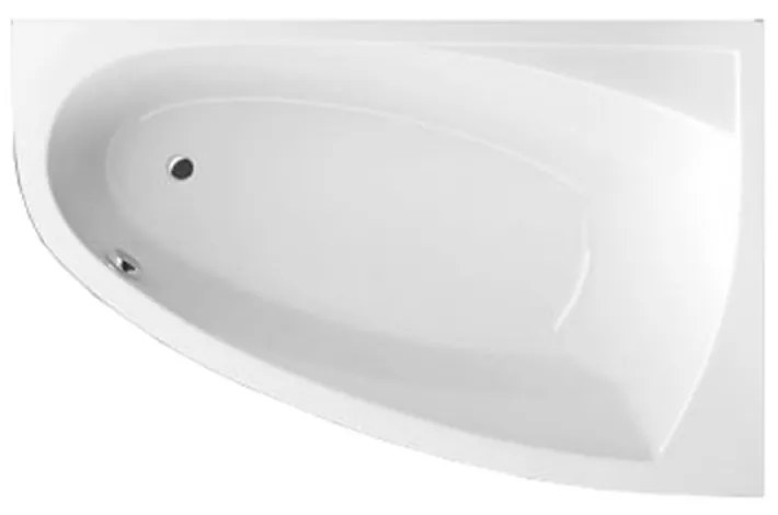 Matana jobbos aszimmetrikus kádtest 160, lábbal