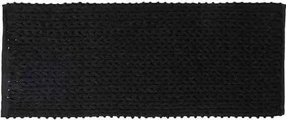 Fürdőszobaszőnyeg Colors 50x120cm fekete