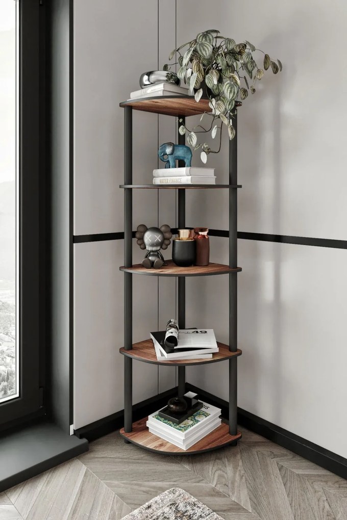 Bookcase könyvespolc, dió, 34 cm – TR282PTR1103