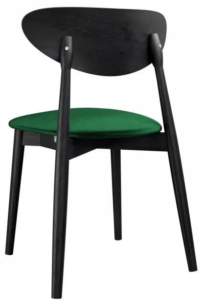 Étkezőszék KD 65 C (fekete + smaragd) . 1103477