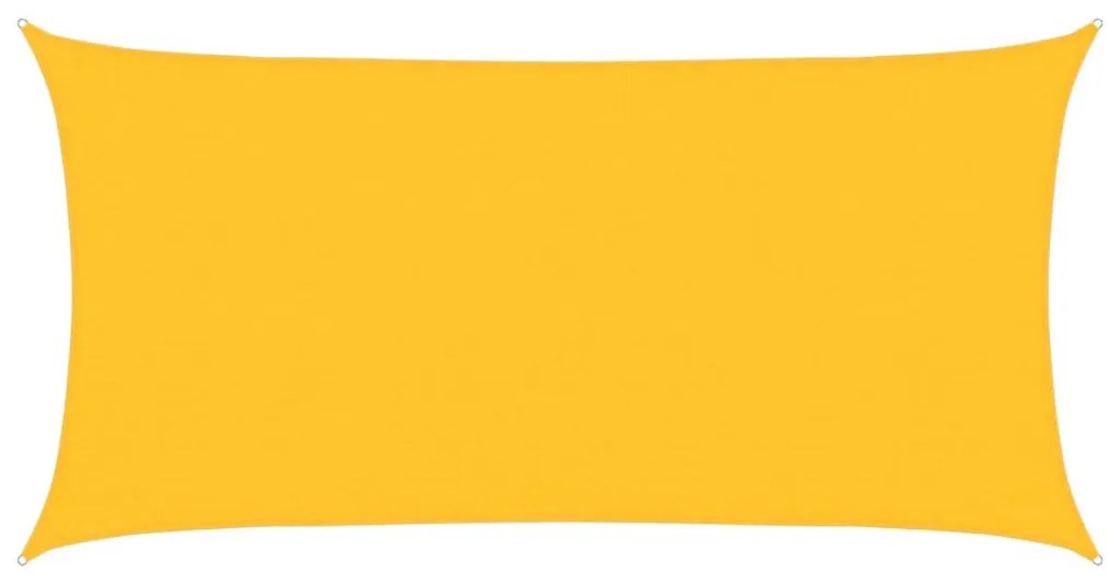sárga HDPE napvitorla 160 g/m² 3 x 6 m