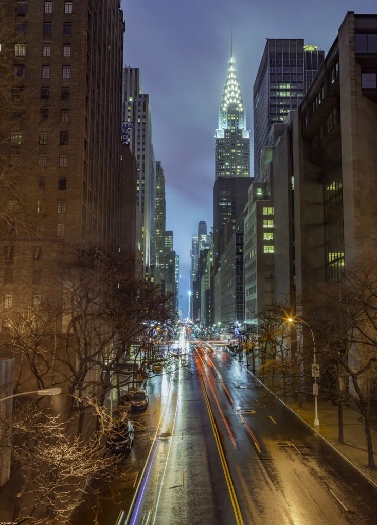 Poszter 39,5x55cm Chrysler Building New York 5, Assaf Frank