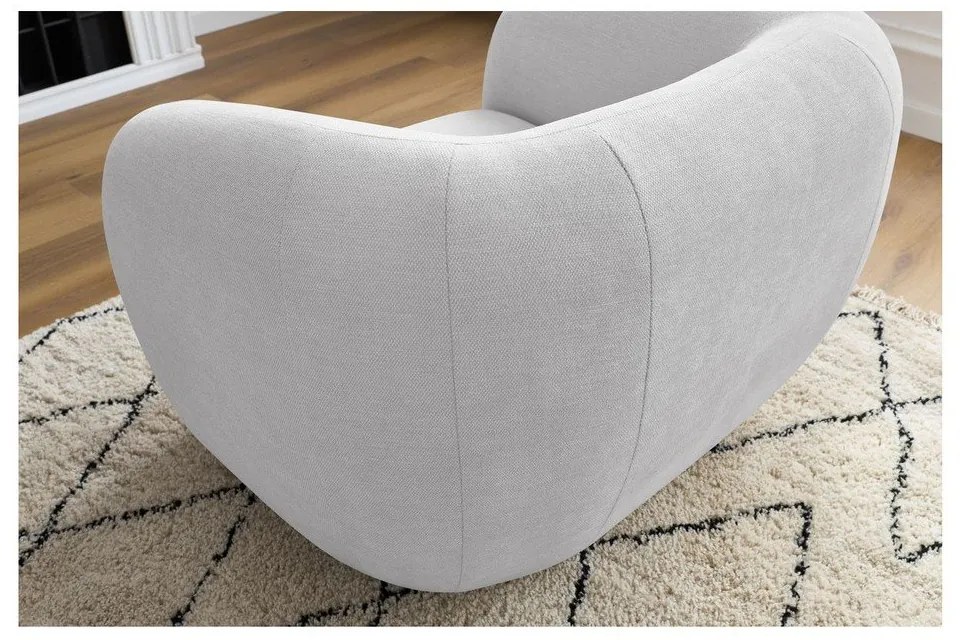 Szürke fotel Celine – Bobochic Paris