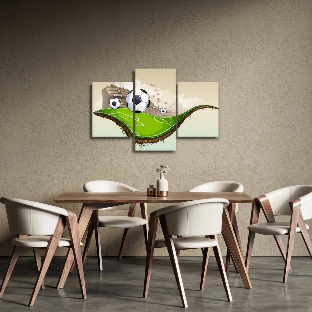 Kép - futballpálya (90x60 cm)
