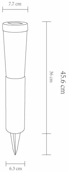 Globo 33785-2 - KÉSZLET 2x LED Napelemes lámpa SOLAR LED/0,1W/3V 6000K IP44