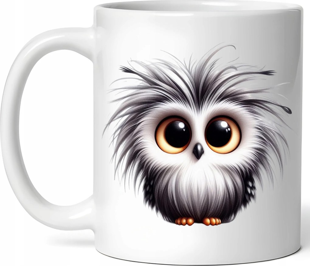 Látványos Bögre Aranyos Bagoly Kerámia Doboz 330ml