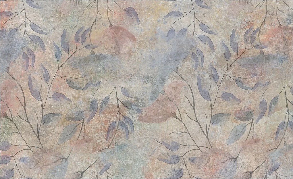 Fotótapéta Falra Előszoba Konyha Absztrakt levelek 416x254 Ragasztó