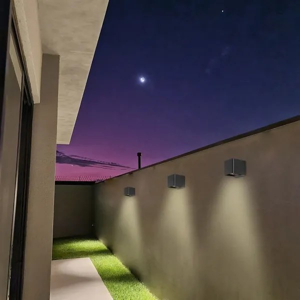 Rabalux 77168 - LED Kültéri fali lámpa HALLSTATT LED/10W/230V IP54 fekete