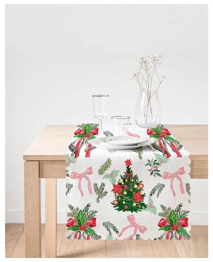 Asztali futó karácsonyi mintával 40x130 cm – Minimalist Cushion Covers