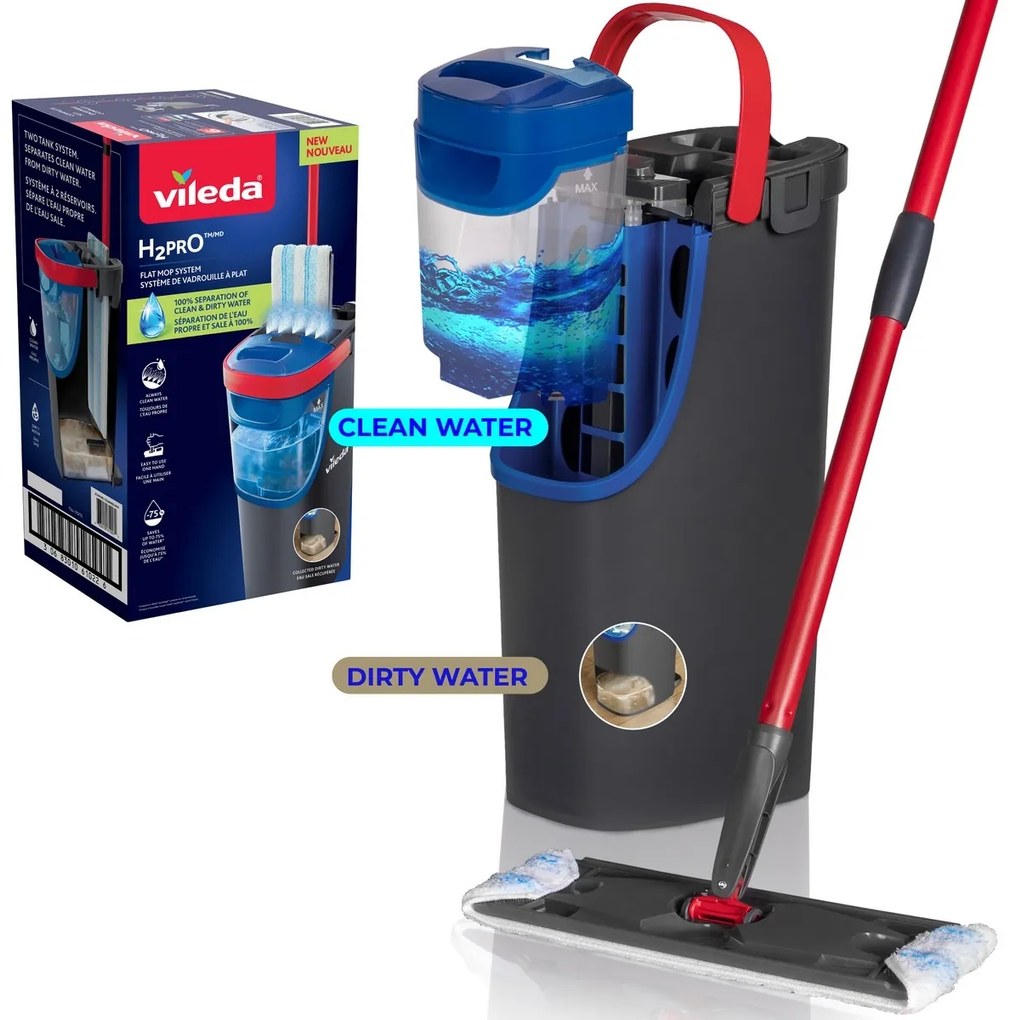 Vileda H2Pro lapos felmosó
