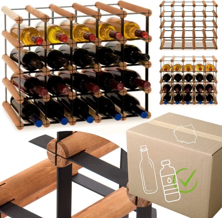 Bortartó állvány Pet palacktartó állvány bortartó állvány 20cipő Modern Öko Nagy