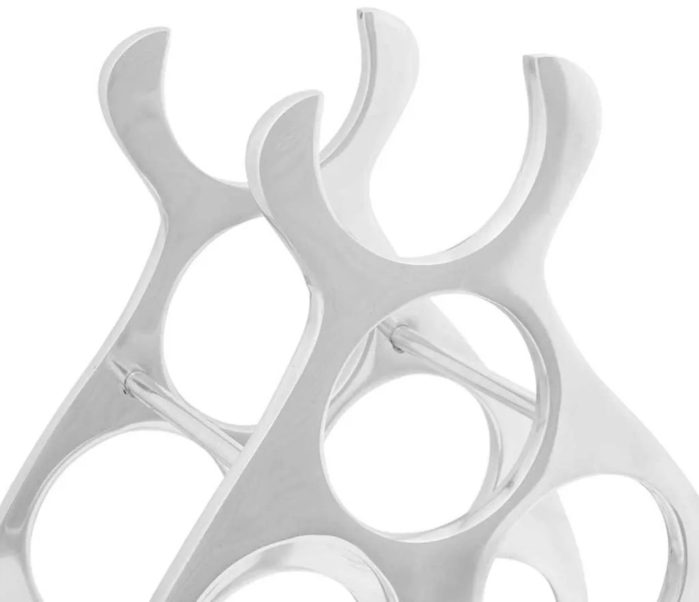 Ezüst Borpolc 38 x 33 x 13 cm Alumínium