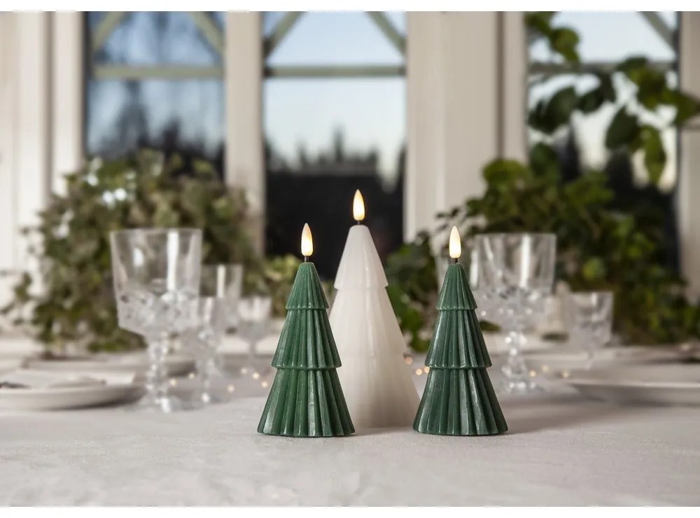 LED gyertya (magasság 18 cm) Flamme Granny – Star Trading