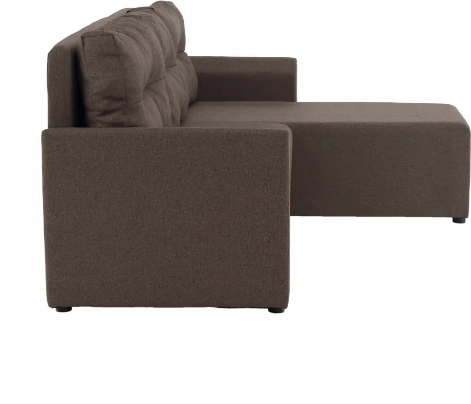 Univerzális ülőgarnitúra, barna, PLAY