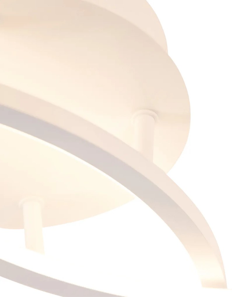 Mennyezeti lámpa fehér 78 cm LED-del, 3 fokozatú fényerő-szabályozóval - Rowin