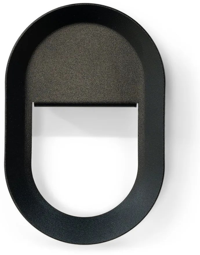 Fekete fali acél akasztó Coucou – Spinder Design