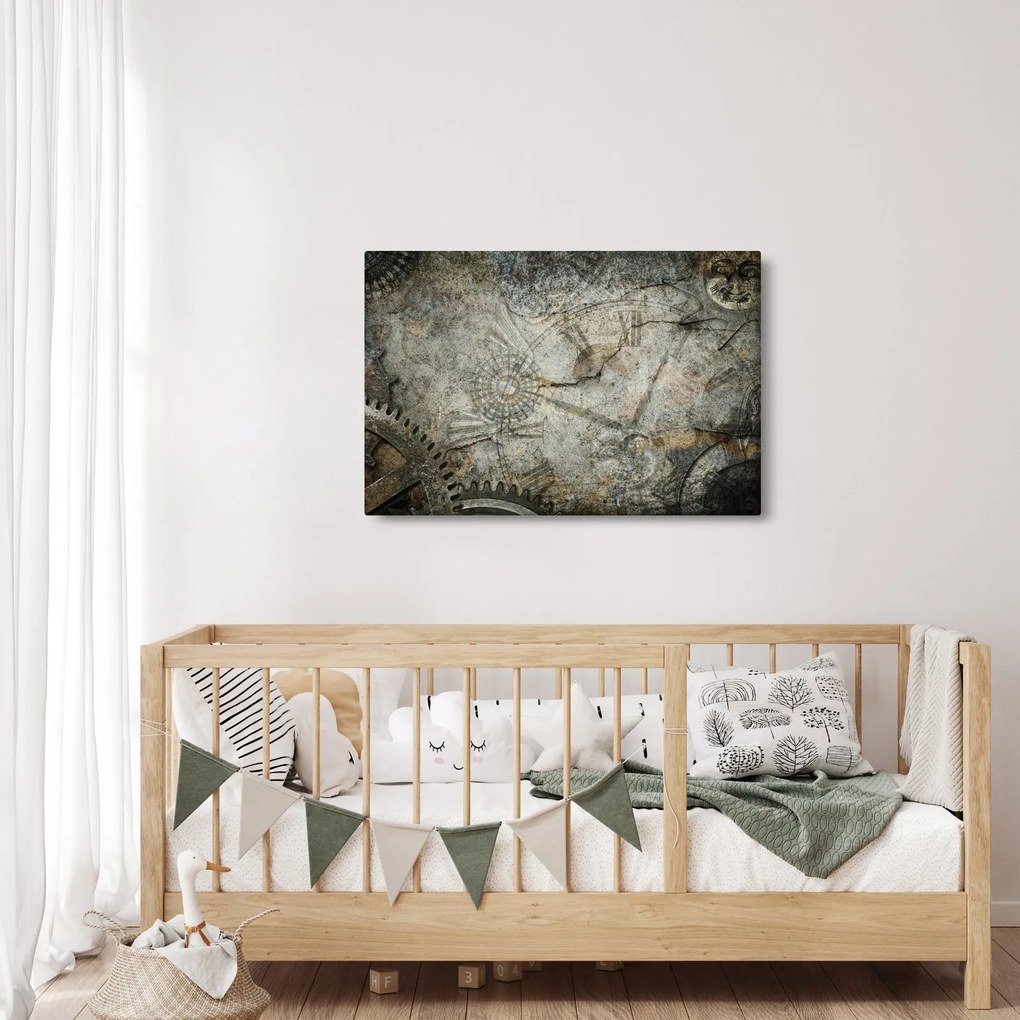 Kép - Az idő áramlása (90x60 cm)