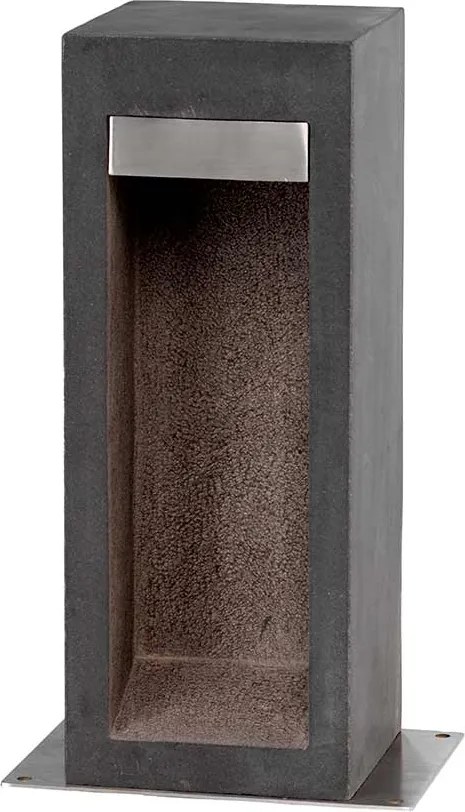 Elstead modern kültéri állólámpa parkstone ezüst szürke IP55 elsparkstone-bol-b