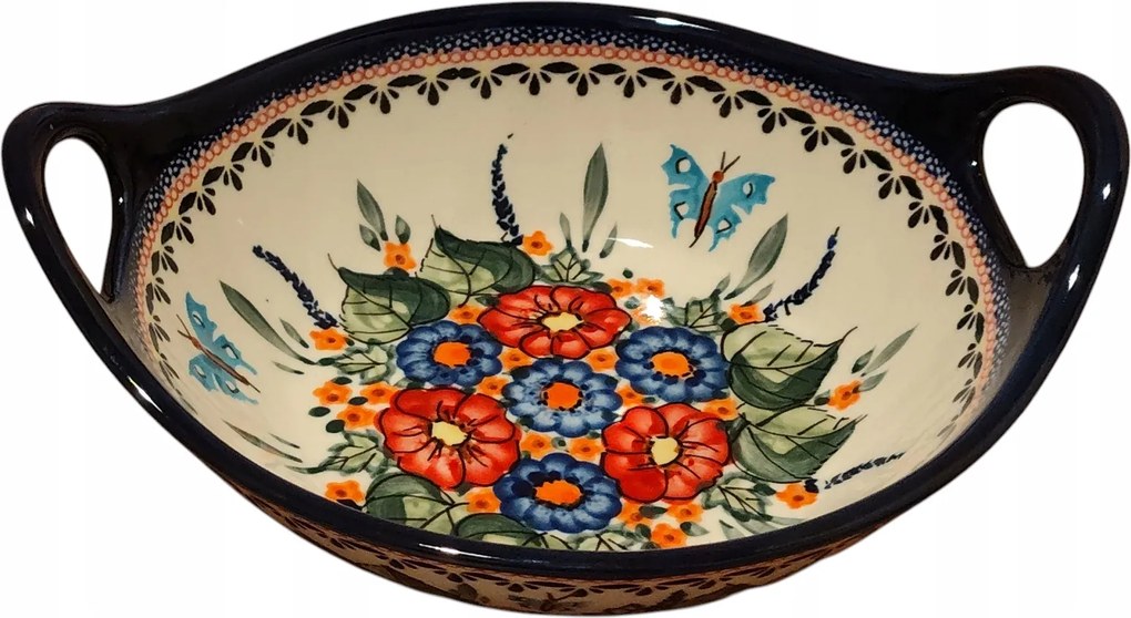 Gyümölcstál Kerámia Bolesławiec 1813 149ART