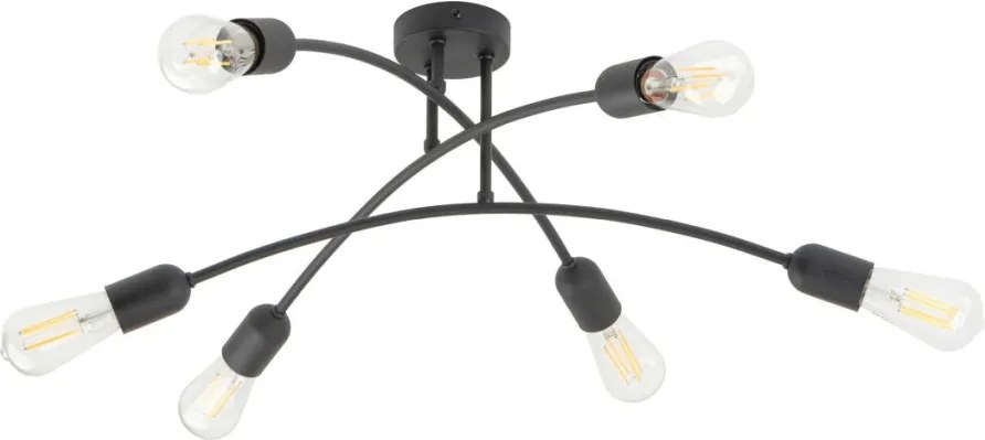 TK Lighting HELIX 4679 Plafonlámpa 6x15W/E27