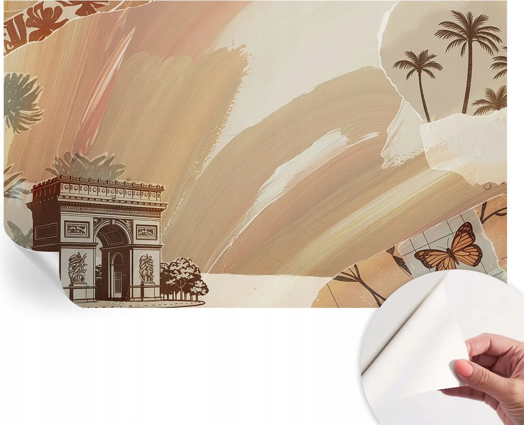 Öntapadós Dekoratív Fotótapéta Hálószobába Egzotikus utazás 416x254