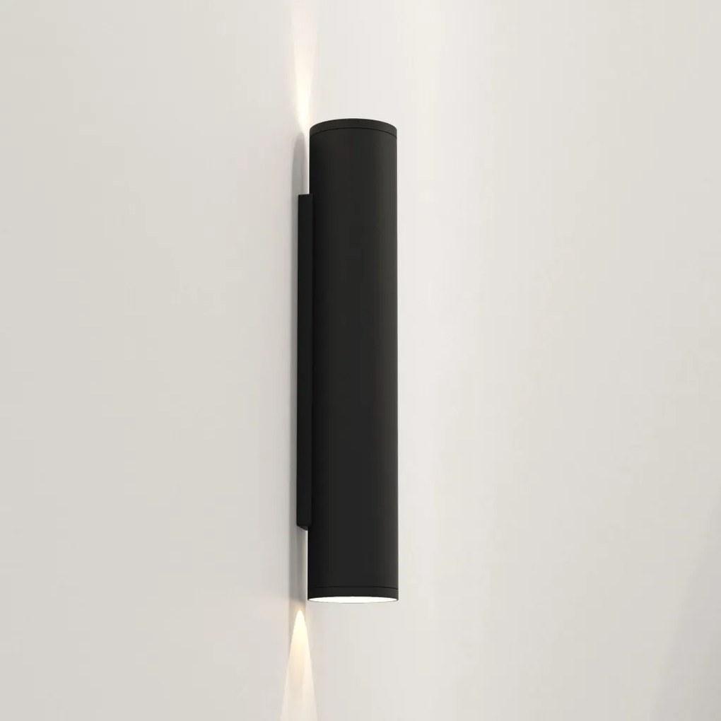 ASTRO LIGHTING 1428013 AVA Modern Kültéri Fali Lámpa Fekete GU10 IP44