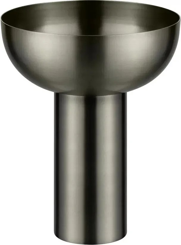 Szürke rozsdamentes acél váza (magasság 21 cm) Miyabi – Blomus