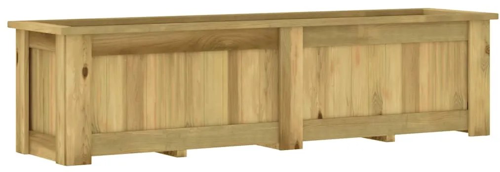 impregnált fenyőfa magaságyás 196 x 50 x 50 cm