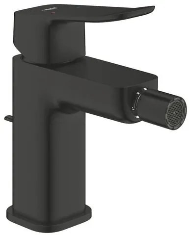 Bidé csaptelep Grohe Dice leeresztőszeleppel matt fekete 1018772430