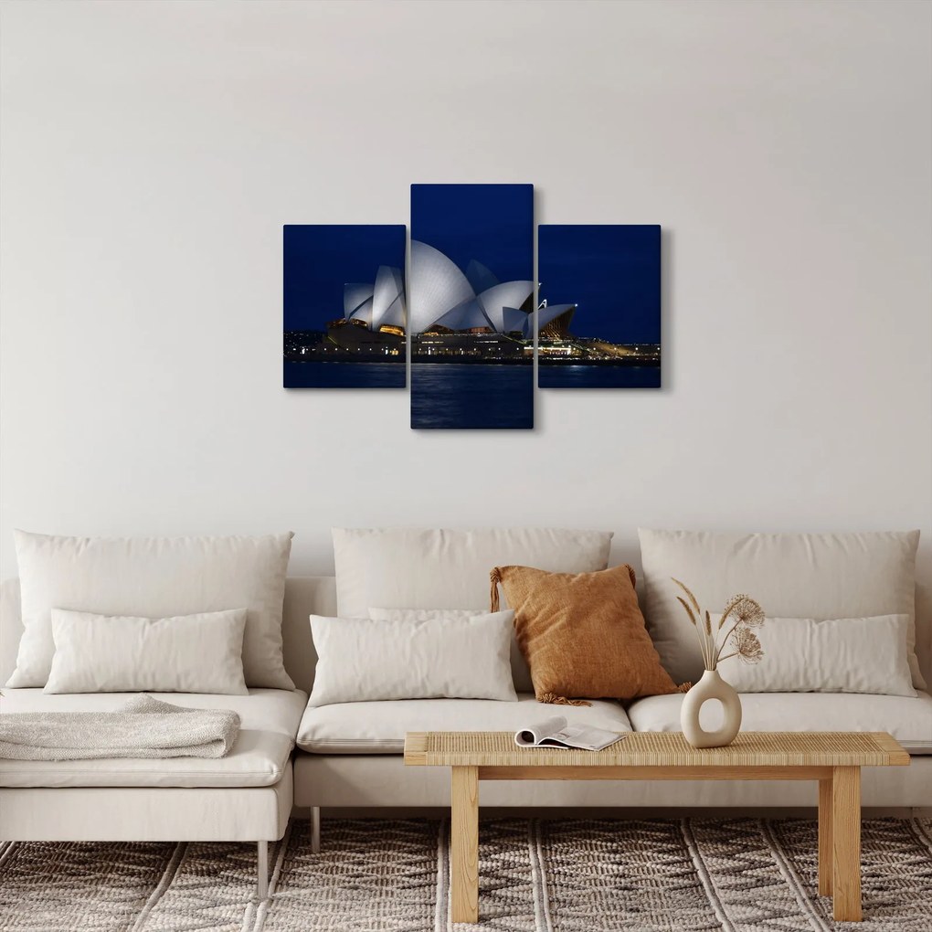 Sydney éjszakai kép (90x60 cm)