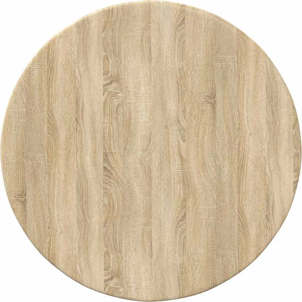 vidaXL Asztallap sonoma tölgy 40 x 40 x 1,5 cm Faanyag