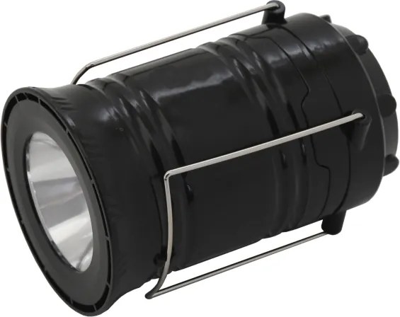 LED Hordozható szolár lámpa LED/1200mAh fekete